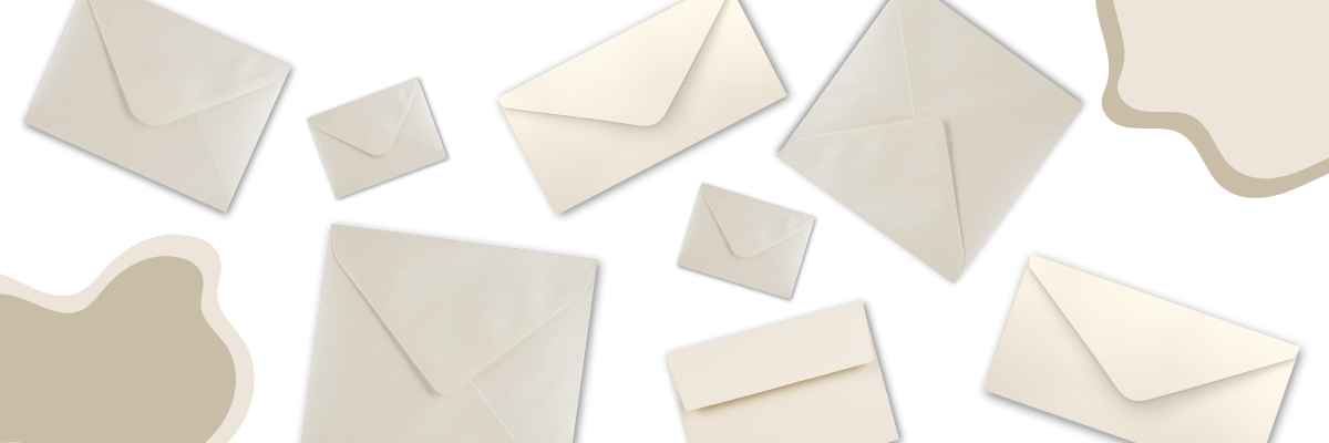 Cream envelopes